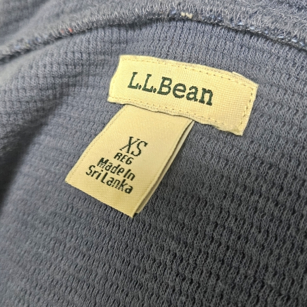 L.L. Bean Flannel Hoodie Shacket Women Plaid Lined Outdoor Cabin Camp XSmall - Picture 8 of 8